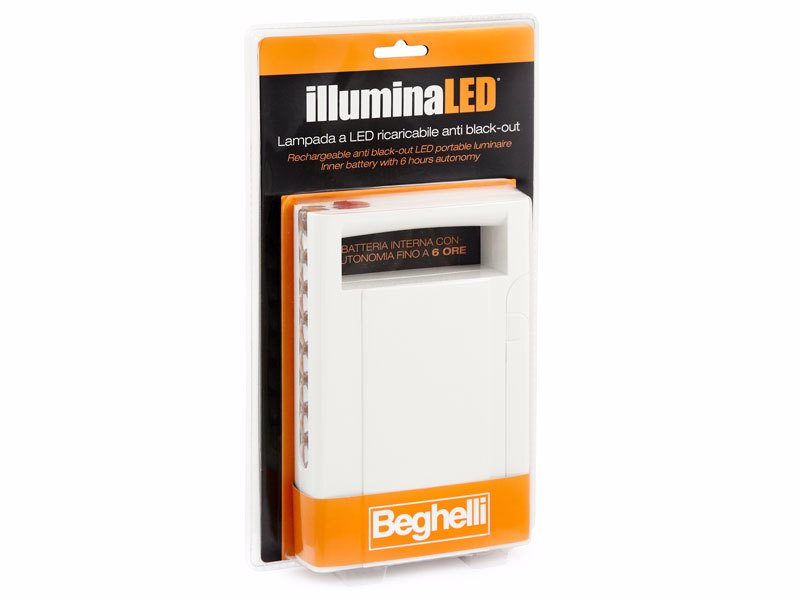 IlluminaLED - Lampada LED portatile ricaricabile anti Black-Out