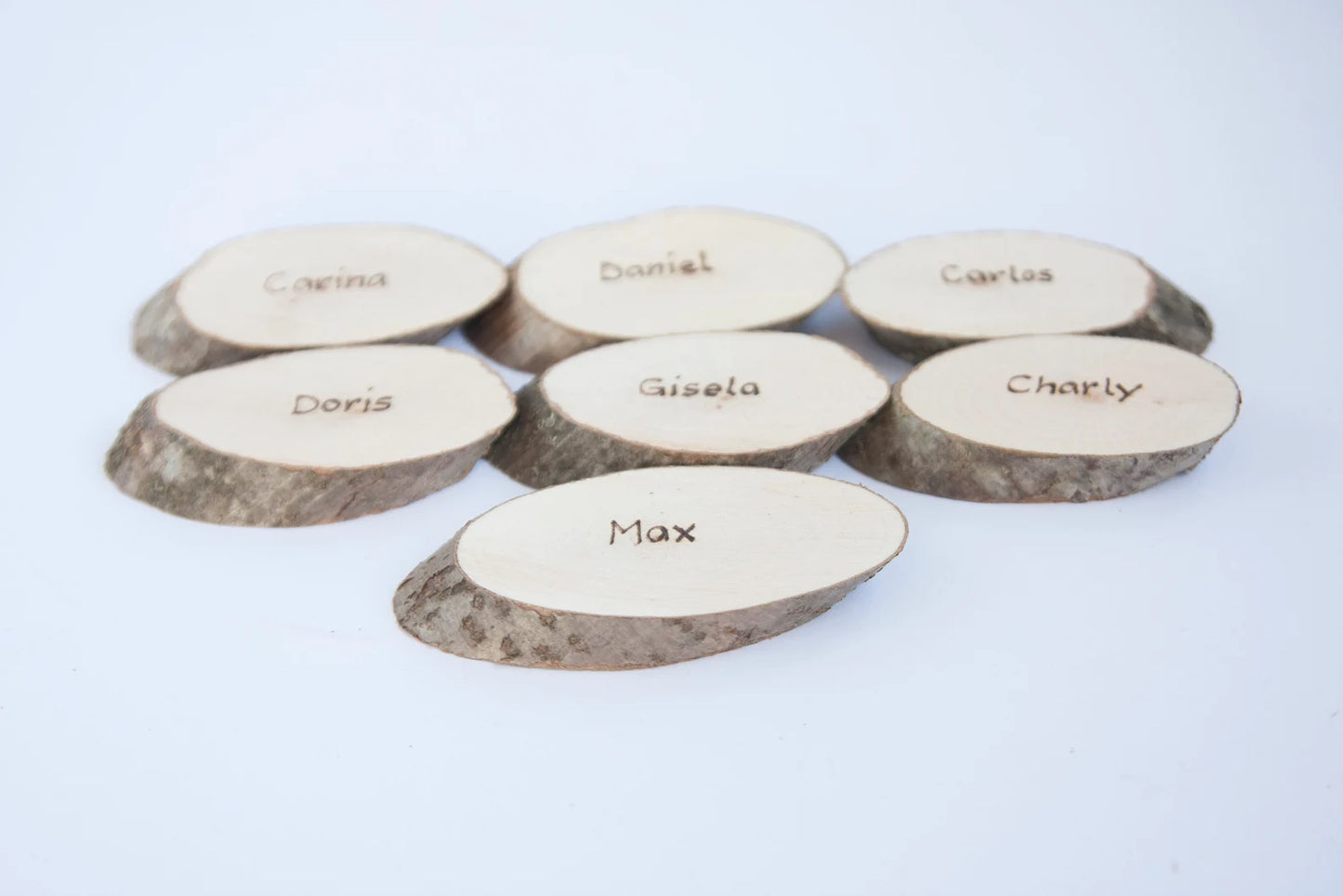 Disco ovale in legno per creazioni