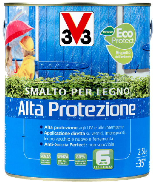SMALTO PER LEGNO ALTA PROTEZIONE 0,5 l - V33