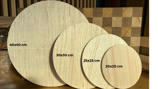 Tonwood - Forme in legno per creare - Spessore 10 mm