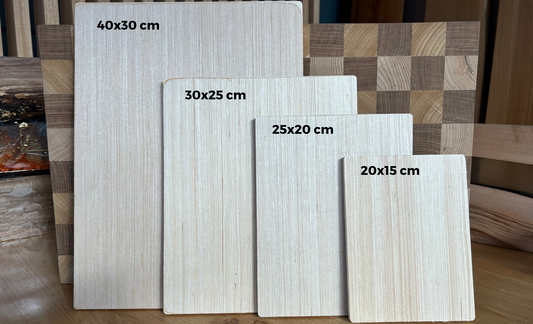 Rewood - Forme in legno per creare - Spessore 10 mm