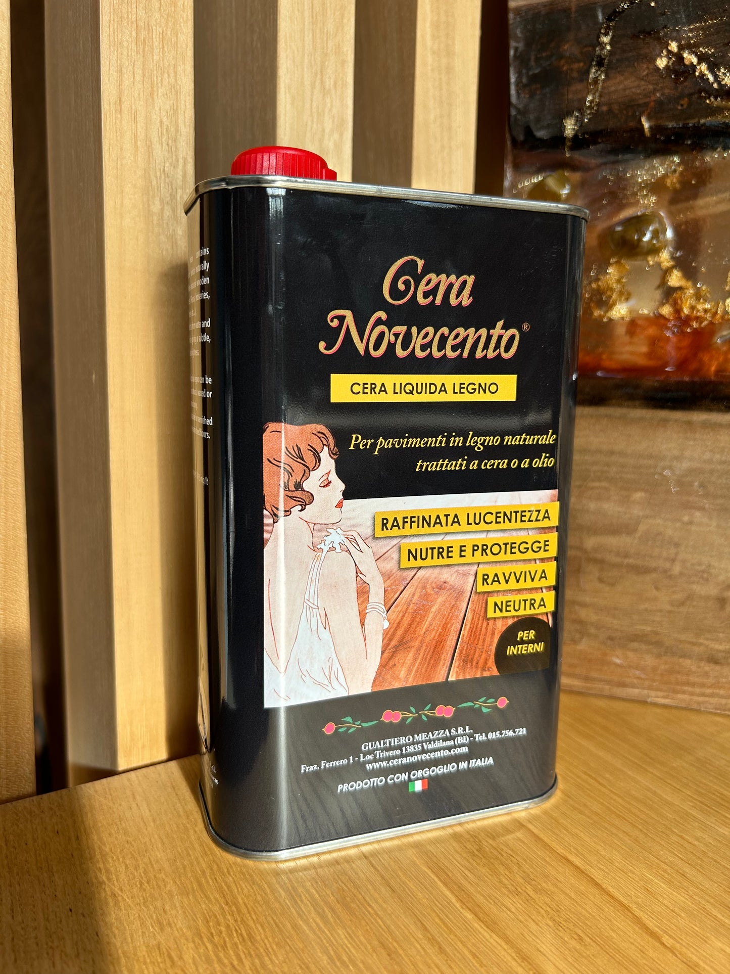 Cera Novecento - Cera Liquida Legno per interni