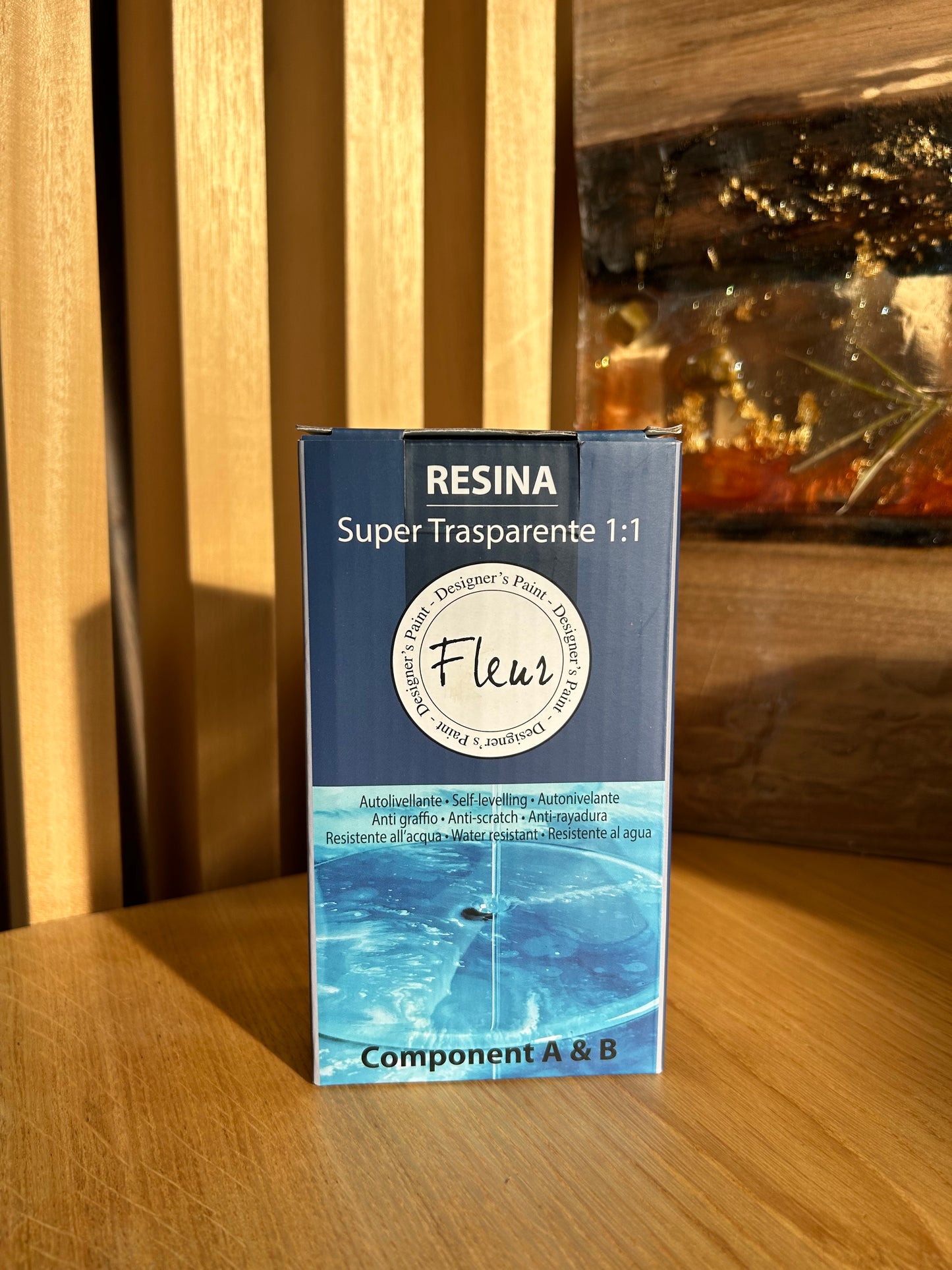 Fleur Resina Super Trasparente 1:1, 240ml