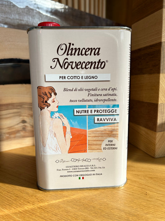 Olincera - Blend di olio e cera per cotto e legno