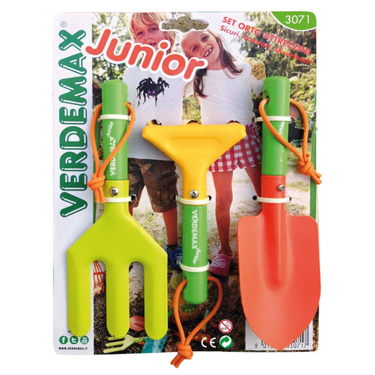 Set completo con manico corto per bambini - Verdemax