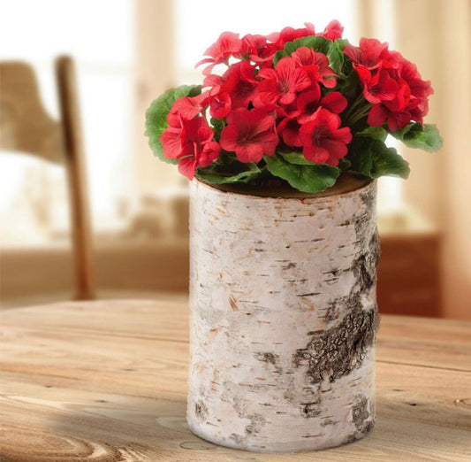 Vaso decorativo in legno naturale - Decolog