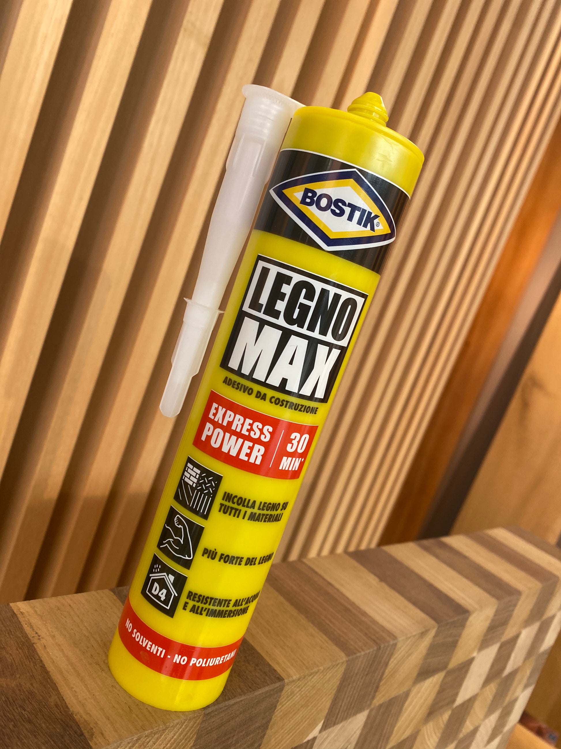 BOSTIK Legno Max Express 30 min - Colla per Legno Extra Forte