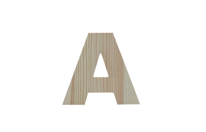 Alfawood - Lettere, Numeri e Simboli di Legno